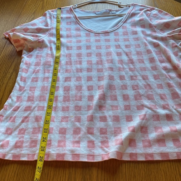 Plaid Pima Tee - Picture 6 of 6